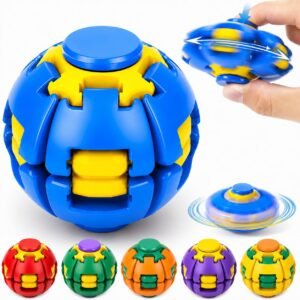 360° Press & Spin Fidget Spinner Ball